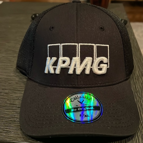 Black KPMG hat - Picture 1 of 3